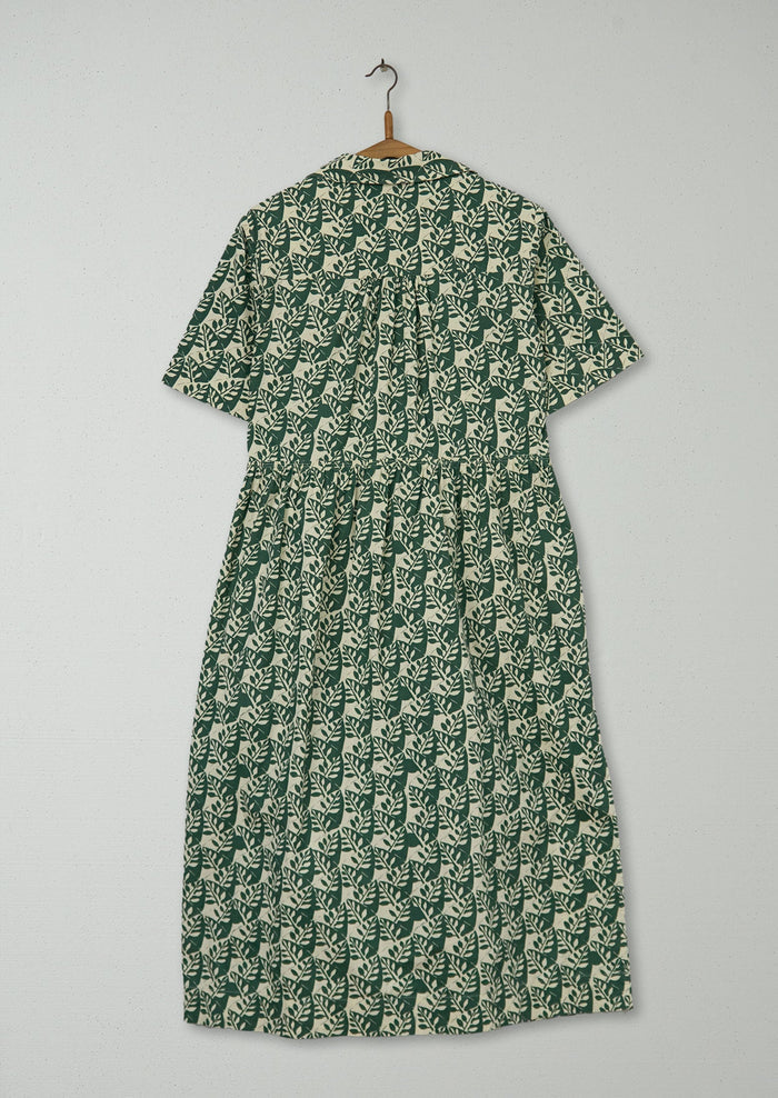 Reworn Cotton Shirt Dress Size 6 (2012) | Multi