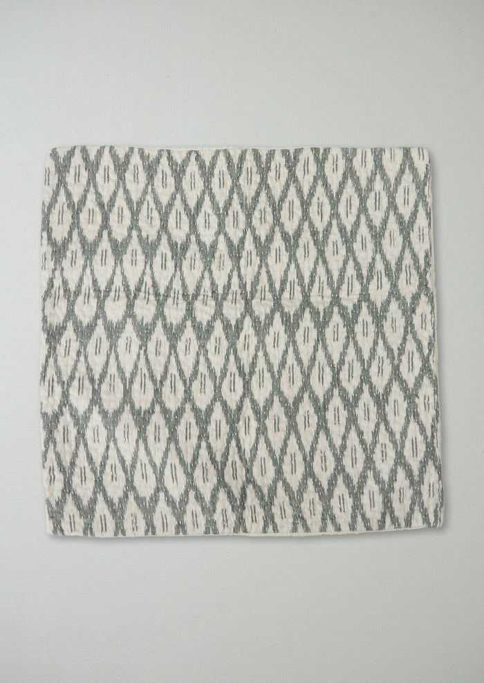 Reworn Diamond Ikat Pillow Cover (067) | Multi