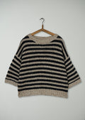 Reworn Donegal Short Sleeve Sweater Size M (688) | Multi