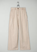 Reworn Flat Front Pants Size 16 (767) | Clay