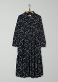 Reworn Floral Print Shirt Dress Size 16 (1967) | Multi