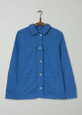 Reworn Garment Dyed Denim Shirt Size 6 (1157) | Blue