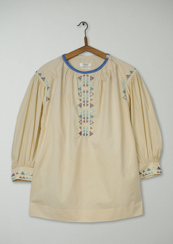 Reworn Hand Beaded Top Size XXSXS (1160) | Multi
