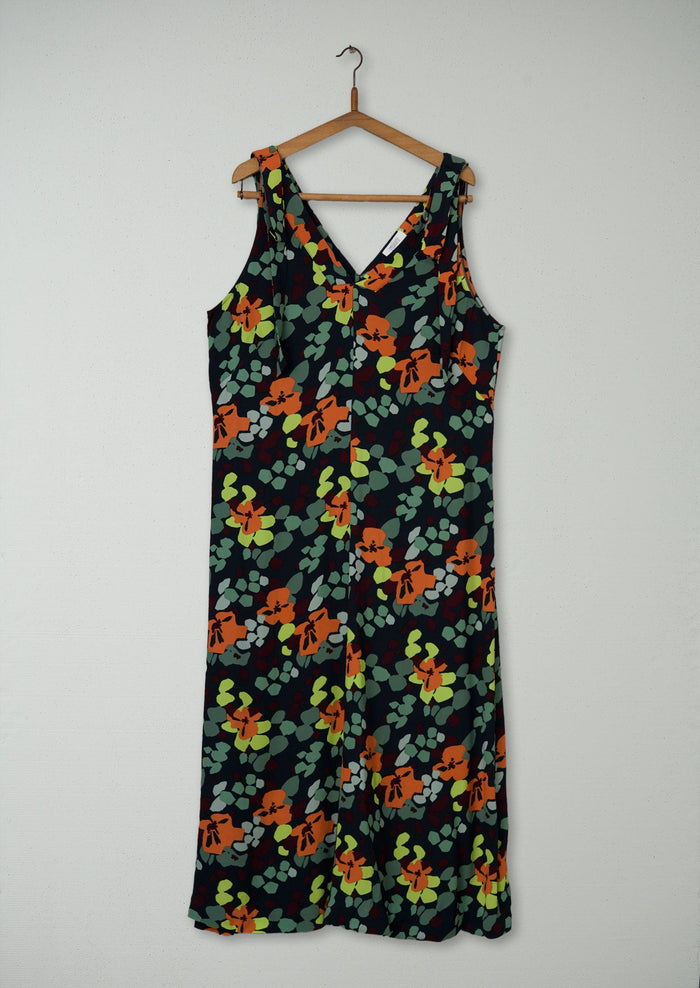 Reworn Harlequin Print Dress Size 8 (2062) | Multi