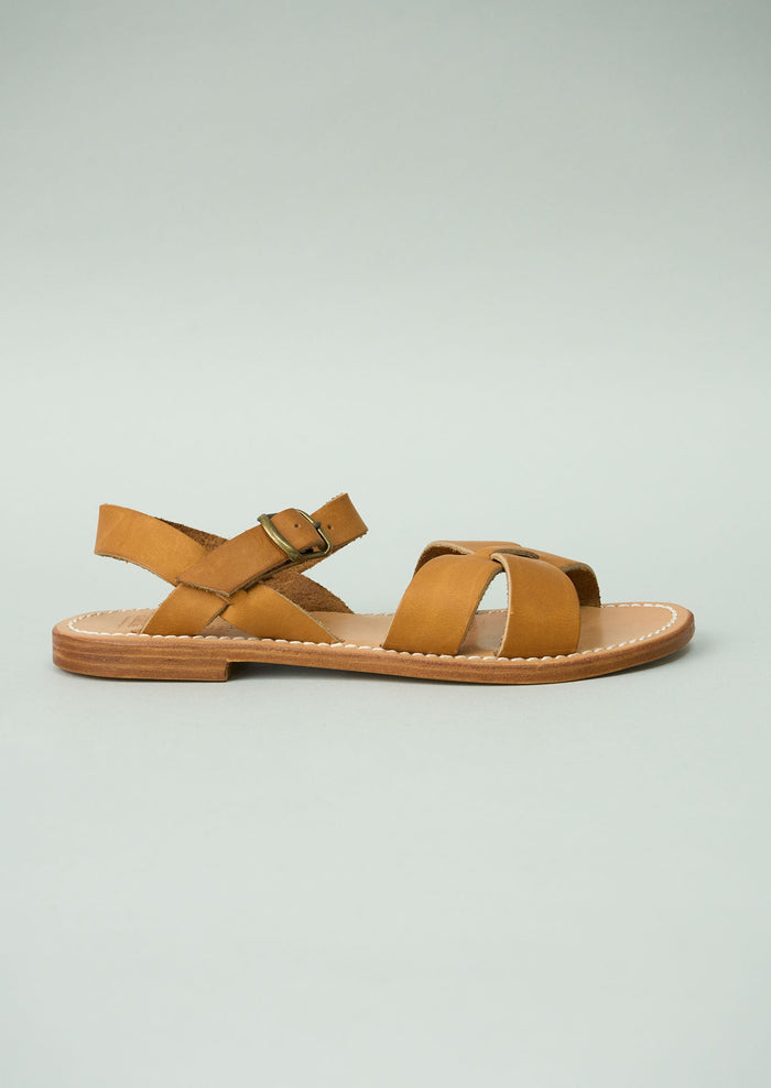 Reworn La Botte Gardiane Pac Sandals Size 36 (718) | Tan