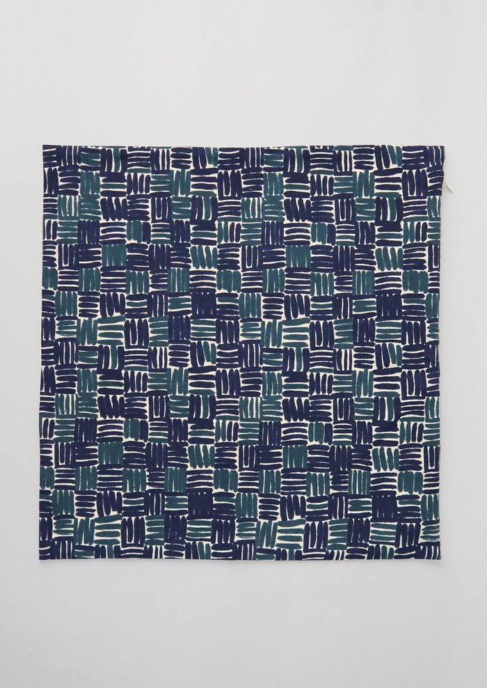 Reworn Lattice Check Pillow Cover (055) | Multi