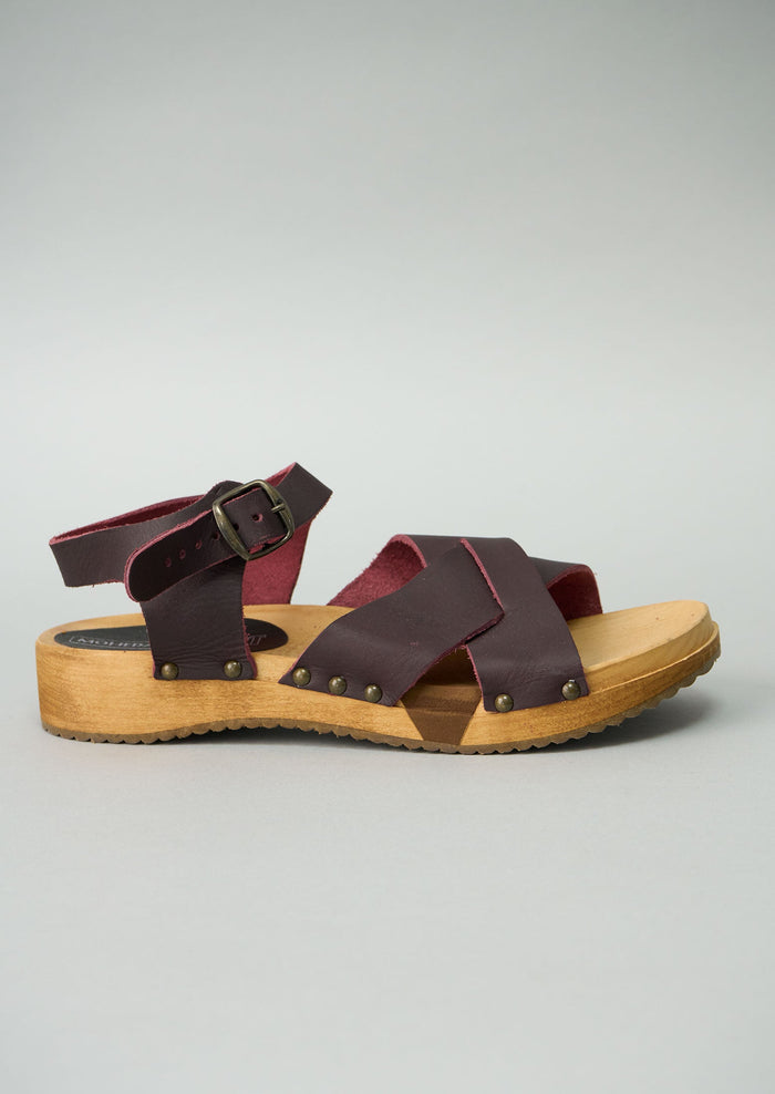 Reworn Moheda Sandals Size 37 (649) | Wine