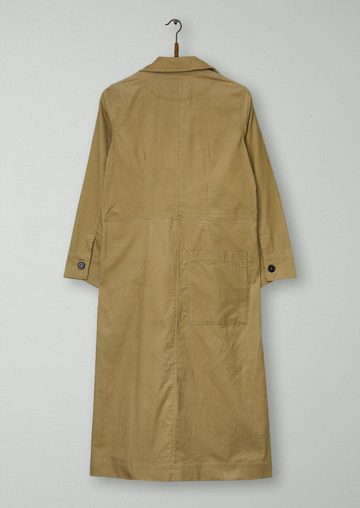 Reworn Needlecord Shirt Dress Size 6 (2100) | Bulrush