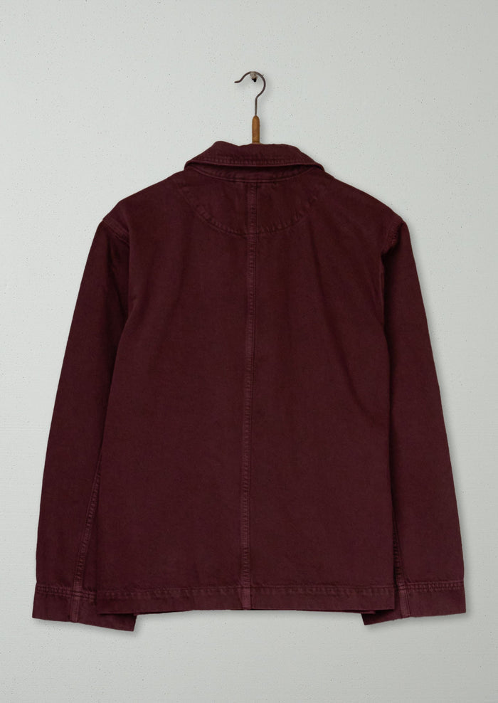 Reworn Patch Pocket Jacket Size 12 (185) | Prune