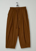 Reworn Pleated Poplin Pants Size 12 (1121) | Copper