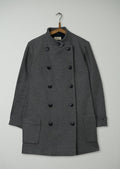 Reworn Sackville Coat Size 12 (098) | Grey