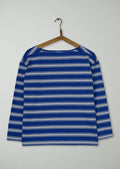 Reworn Stripe Cotton Long Sleeve Tee Size XXS (186) | Multi