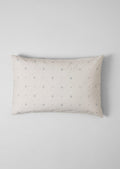 Rowan Print Housewife Pillowcase Set | Ecru/Soft Blue