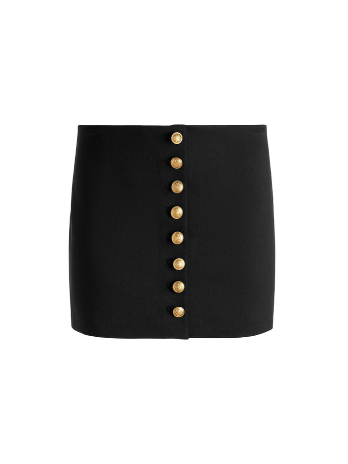 RUBI MINI SKIRT - BLACK