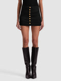RUBI MINI SKIRT - BLACK