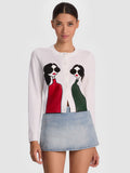 RUTHY STACEFACE CARDIGAN - TWIN STACE