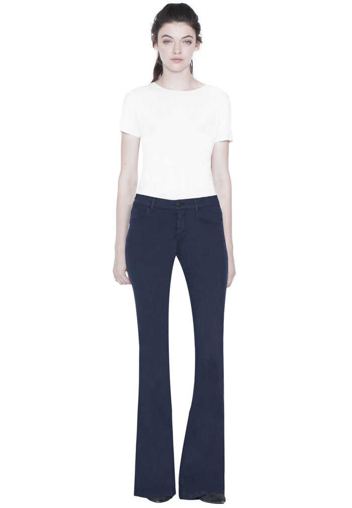 RYLEY LOW RISE BELL JEAN - NAVY