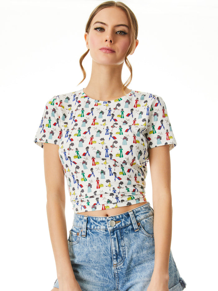RYLYN CREW NECK TOP - PASSPORT STACE