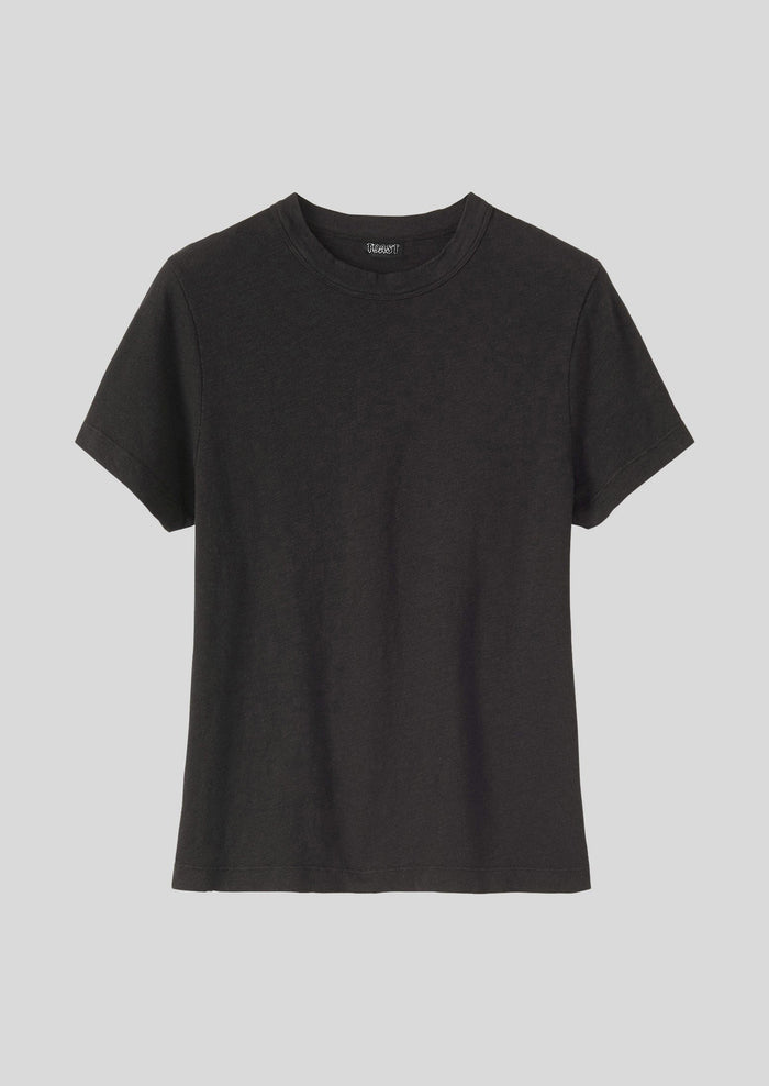 Sadie Cotton Boy Tee | Carbon Black