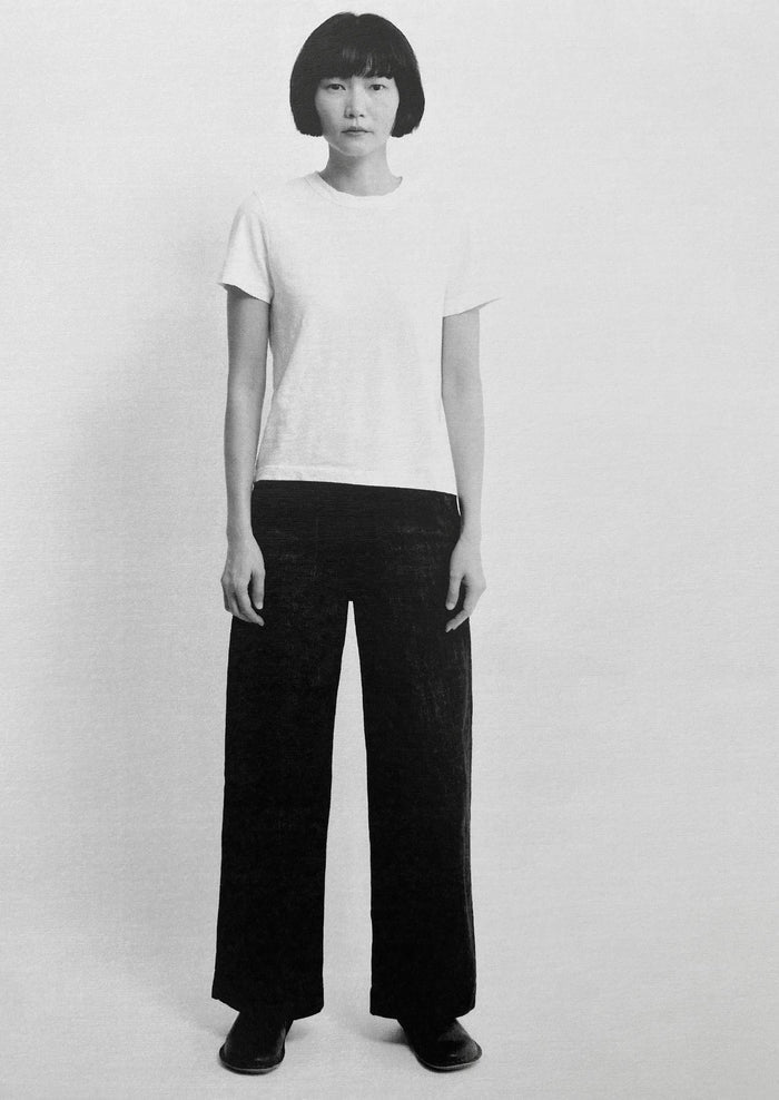 Sadie Cotton Boy Tee | Chalk