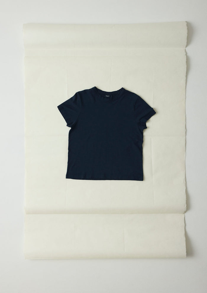 Sadie Cotton Boy Tee | Dark Indigo