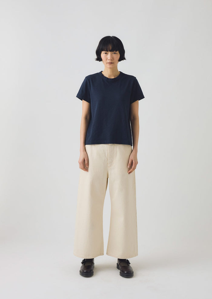 Sadie Cotton Boy Tee | Dark Indigo