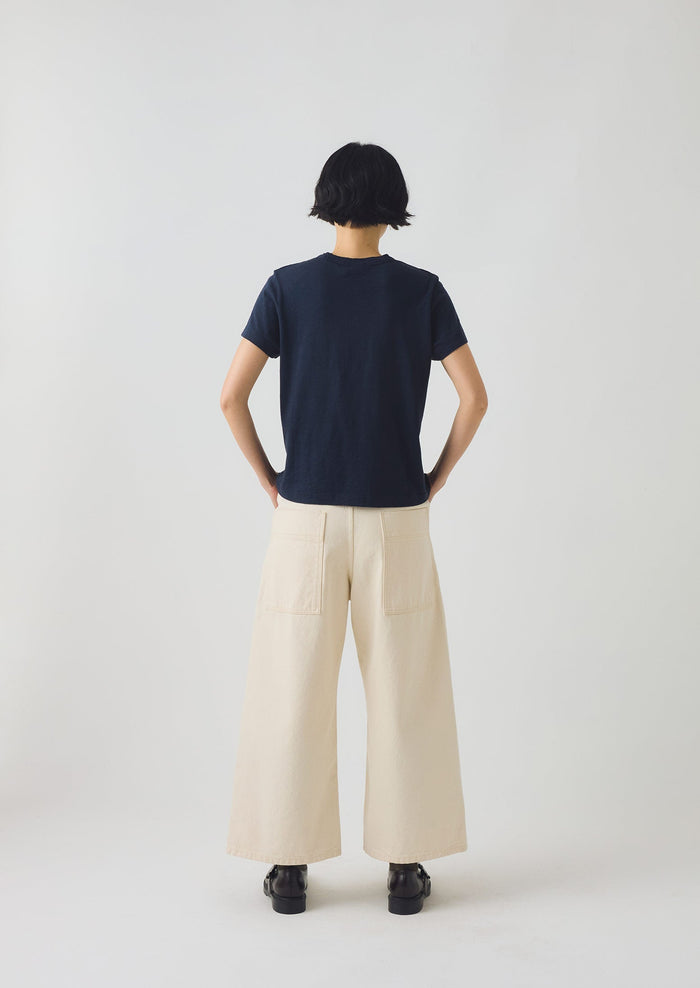 Sadie Cotton Boy Tee | Dark Indigo