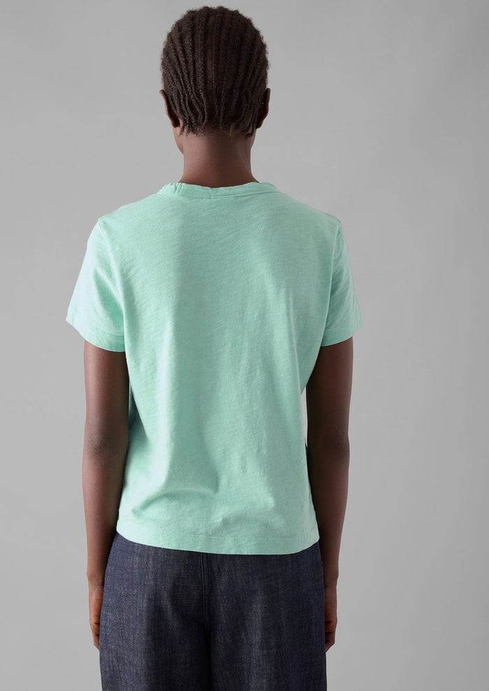Sadie Cotton Boy Tee | Summer House Green