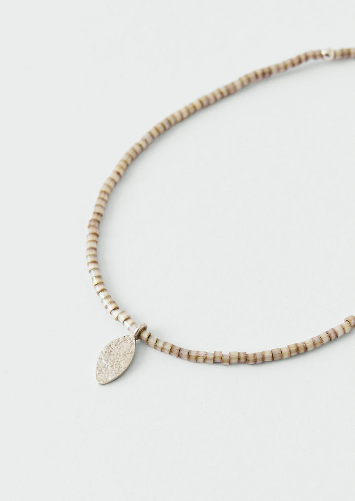 Sally Lacock Beaded Charm Bracelet | Silver