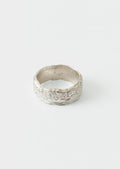Sally Lacock Silver Bark Ring | Silver