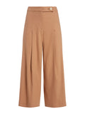 SCARLET HIGH WAISTED ANKLE PANT - TAN