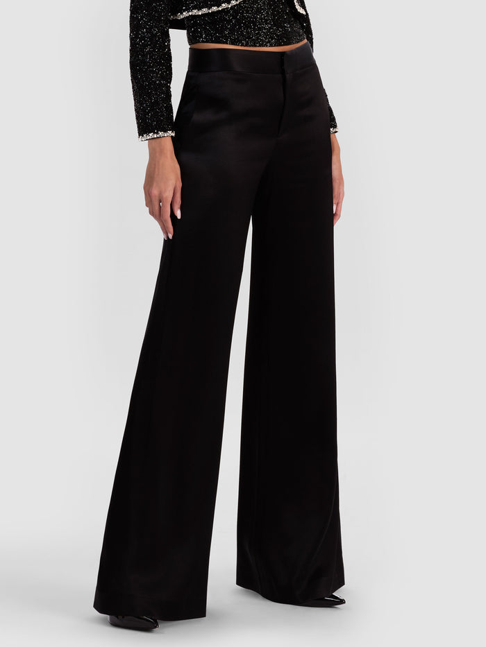 SHANE WIDE LEG PANT - BLACK