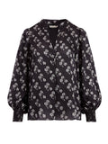 SHEILA FLORAL HENLEY TOP