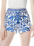 SHERRI EMBROIDERED SHORT - MULTI