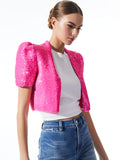SHERRYL SEQUIN OPEN FRONT CARDIGAN