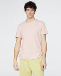 Slub Jersey Crew Neck Tee - Faded Rose