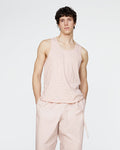 Slub Jersey Destroyed Tank - Faded Rose