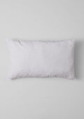 Small Rectangle Wool Pillow Pad | White
