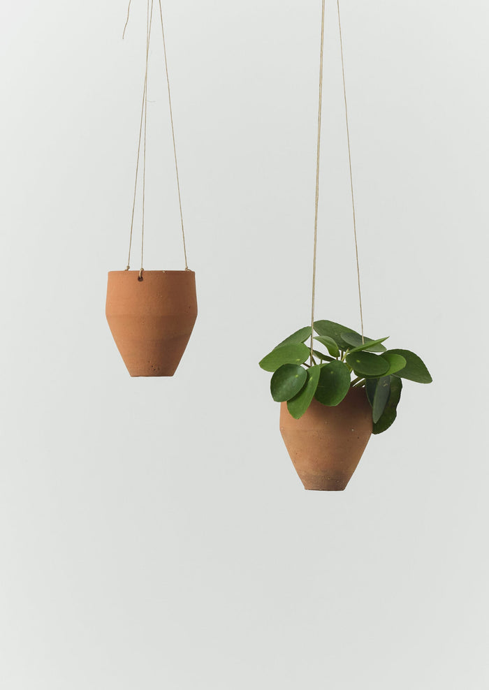 Soller Terracotta Hanging Planter Set | Terracotta