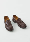 Solovair Leather Loafers | Cordovan