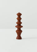 Soma Sculptural Beeswax Candle | Terracotta