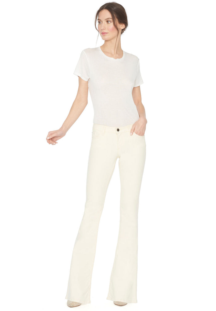 STACEY BELL W BK KNEE SEAM - NATURAL