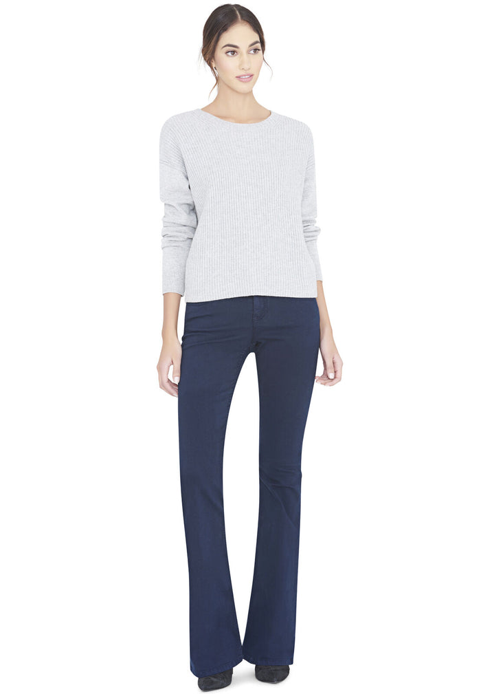 STACEY BELL W BK KNEE SEAM - NAVY