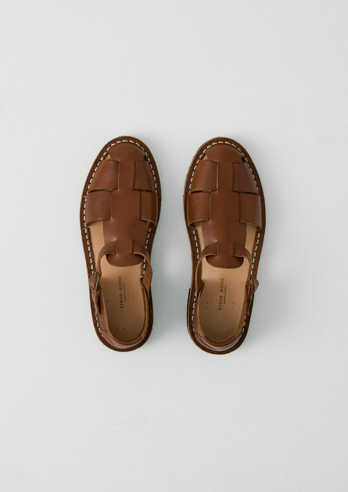 Steve Mono Maypole Sandals | Chocolate
