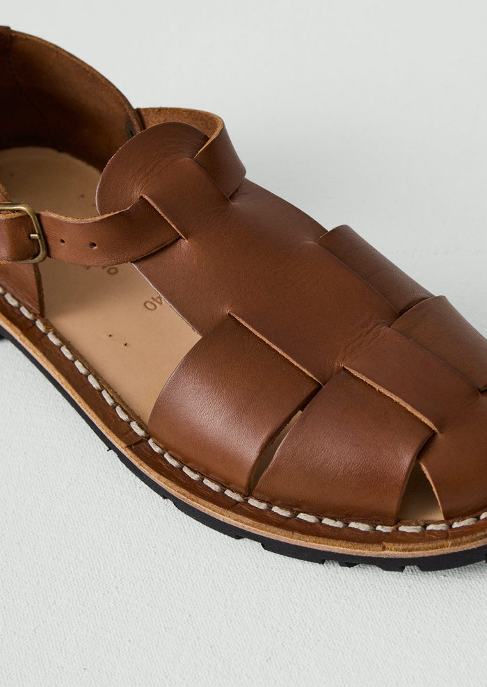 Steve Mono Maypole Sandals | Chocolate