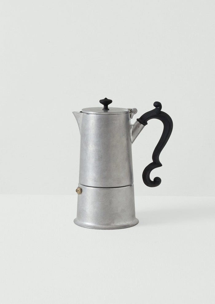 Stonewashed Moka Pot | Silver