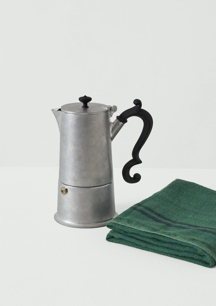 Stonewashed Moka Pot | Silver