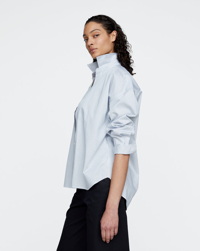 Striped Max Shirt - Cool Water Multi