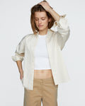 Striped Max Shirt - Macadamia Multi