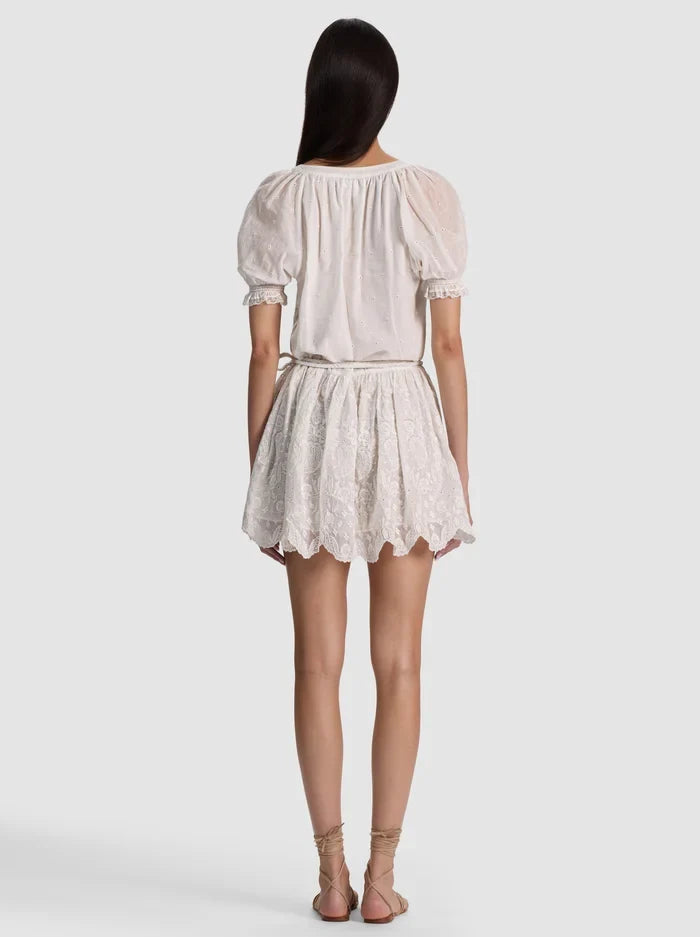 THALIA TUNIC DRESS - OFF WHITE